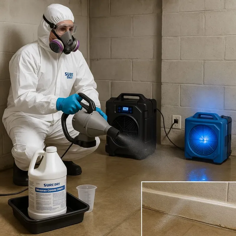 Sanitization and Odor Removal process in Dania Beach, FL