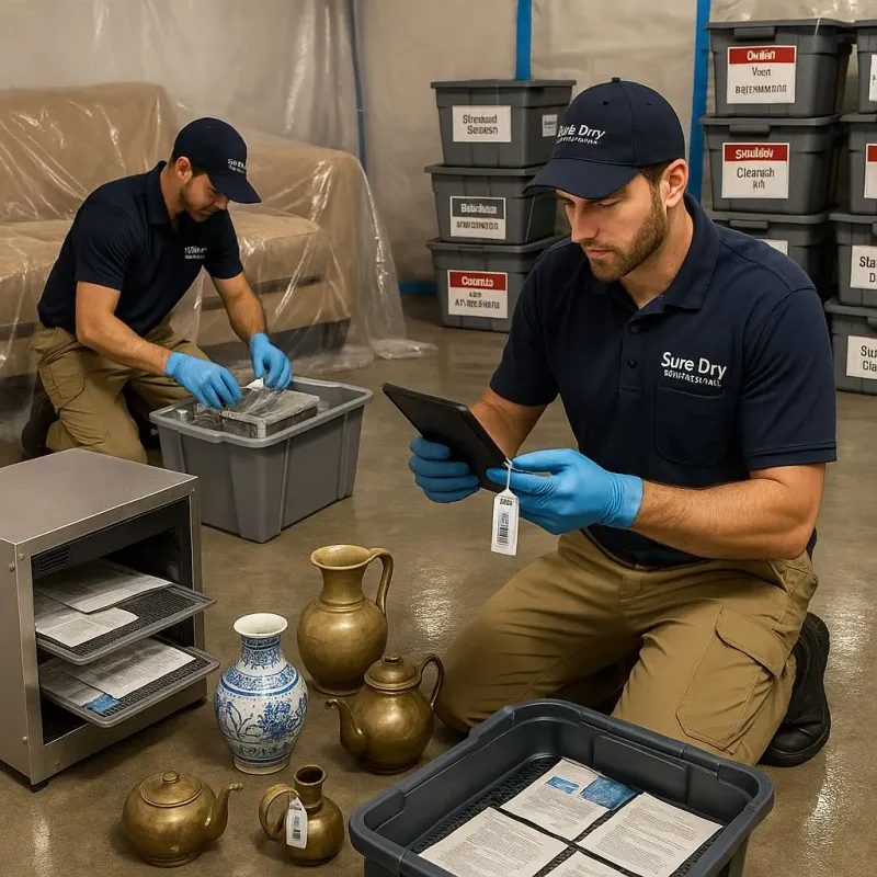 Content Protection and Restoration process in Dania Beach, FL